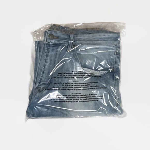 American Eagle Men's Slim Fit Light Blue Next Level Flex Jeans - Picture 7 of 7